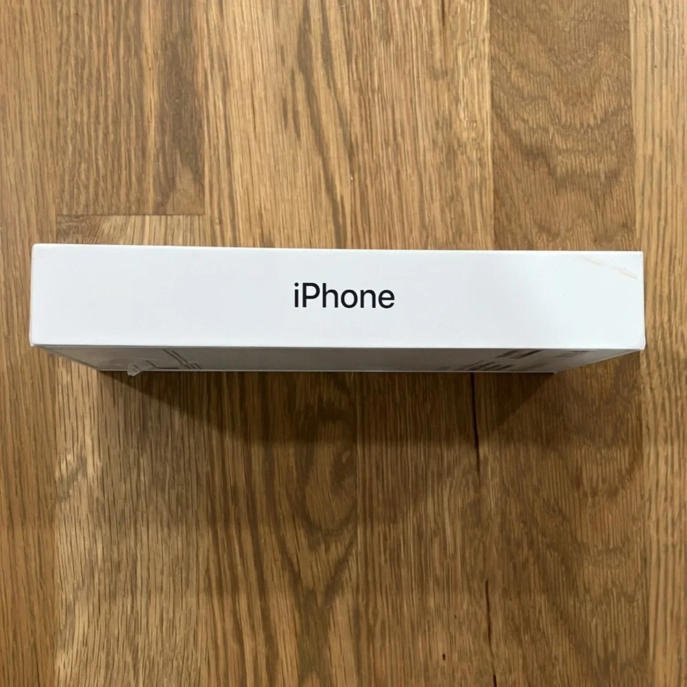 Apple Black iPhone 15 Plus White Box EMPTY BOX ONLY